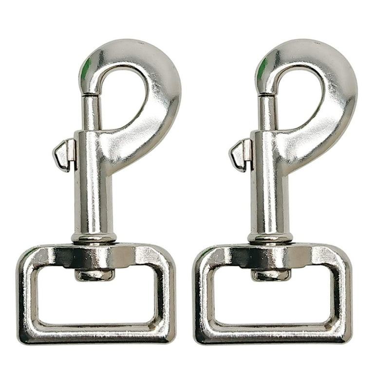 360 Swivel Trigger Clip Stainless Steel Snap Hook for Key Chains/Dog Leashes